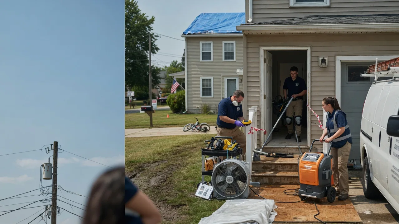 Water Damage Repair in Footville, WI near me